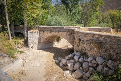 Imagenes del río Linares en el municipio sampedrano.