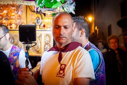 Almazán vibró acompañando al Nazareno