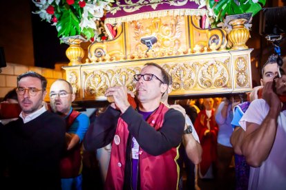 Almazán vibró acompañando al Nazareno