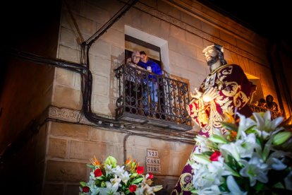Almazán vibró acompañando al Nazareno