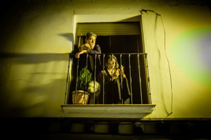 Almazán vibró acompañando al Nazareno