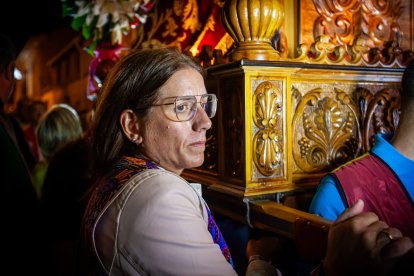 Almazán vibró acompañando al Nazareno