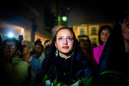 Almazán vibró acompañando al Nazareno