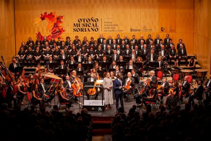 Orquesta Sinfónica y Sociedad Coral de Bilbao en el estreno del Otoño Musical Soriano