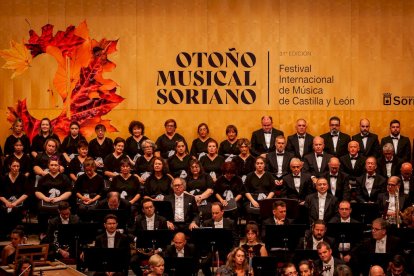 Orquesta Sinfónica y Sociedad Coral de Bilbao en el estreno del Otoño Musical Soriano