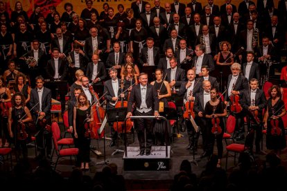 Orquesta Sinfónica y Sociedad Coral de Bilbao en el estreno del Otoño Musical Soriano