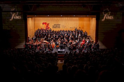 Orquesta Sinfónica y Sociedad Coral de Bilbao en el estreno del Otoño Musical Soriano