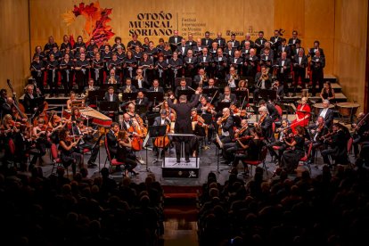 Orquesta Sinfónica y Sociedad Coral de Bilbao en el estreno del Otoño Musical Soriano