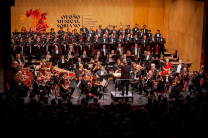 Orquesta Sinfónica y Sociedad Coral de Bilbao en el estreno del Otoño Musical Soriano