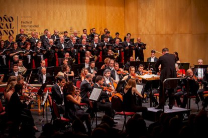Orquesta Sinfónica y Sociedad Coral de Bilbao en el estreno del Otoño Musical Soriano