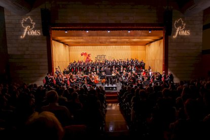 Orquesta Sinfónica y Sociedad Coral de Bilbao en el estreno del Otoño Musical Soriano