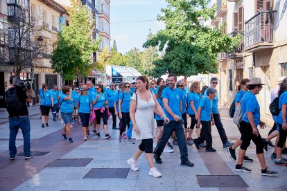 La Hermandad de Donantes de Sangre de Soria celebró su Marcha por la Vida.