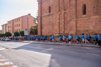 La Hermandad de Donantes de Sangre de Soria celebró su Marcha por la Vida.