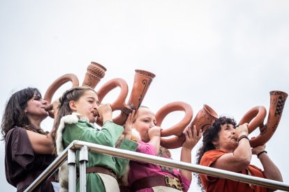 Numancia volvió a la vida de la mano de la recreación histórica de Tierraquemada.