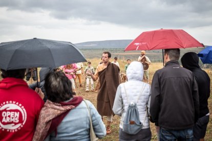 Numancia volvió a la vida de la mano de la recreación histórica de Tierraquemada.