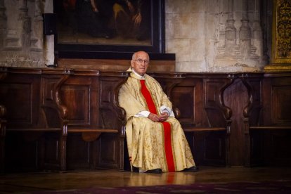 El principal acto religioso de las fiestas de San Saturio