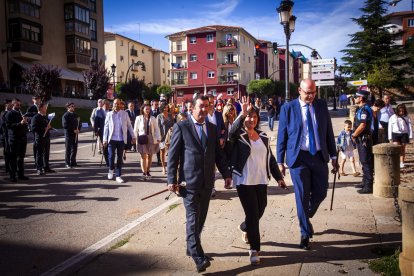 El principal acto religioso de las fiestas de San Saturio