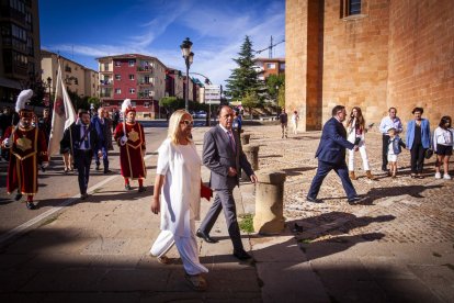 El principal acto religioso de las fiestas de San Saturio