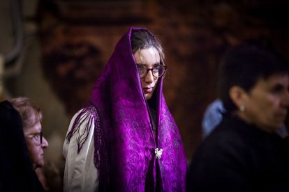 El principal acto religioso de las fiestas de San Saturio