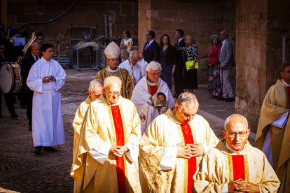 El principal acto religioso de las fiestas de San Saturio