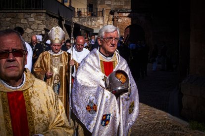 El principal acto religioso de las fiestas de San Saturio