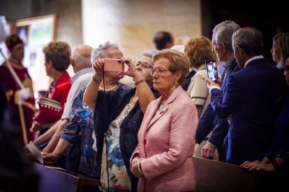El principal acto religioso de las fiestas de San Saturio