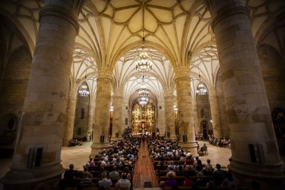 El principal acto religioso de las fiestas de San Saturio