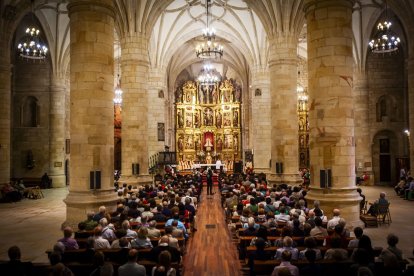 El principal acto religioso de las fiestas de San Saturio