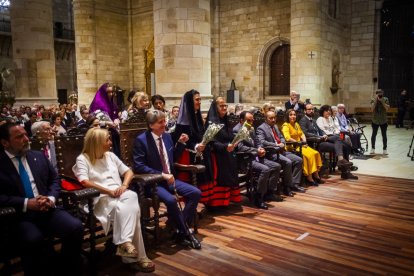 El principal acto religioso de las fiestas de San Saturio