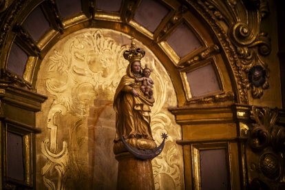 El principal acto religioso de las fiestas de San Saturio