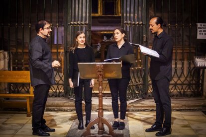 El principal acto religioso de las fiestas de San Saturio