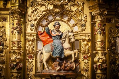 El principal acto religioso de las fiestas de San Saturio