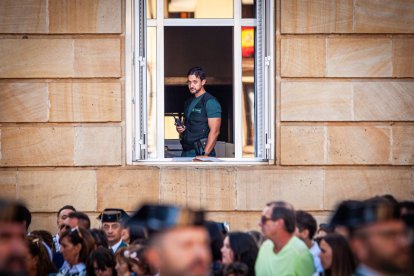 El desfile se celebró en el Día de la Hispanidad