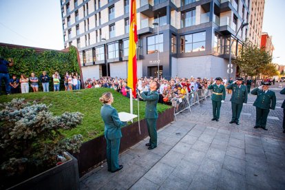 El desfile se celebró en el Día de la Hispanidad