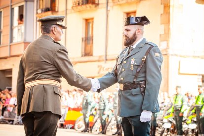 El desfile se celebró en el Día de la Hispanidad