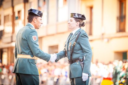 El desfile se celebró en el Día de la Hispanidad