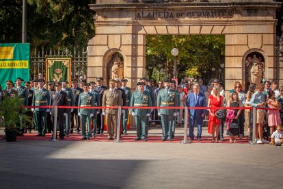 El desfile se celebró en el Día de la Hispanidad