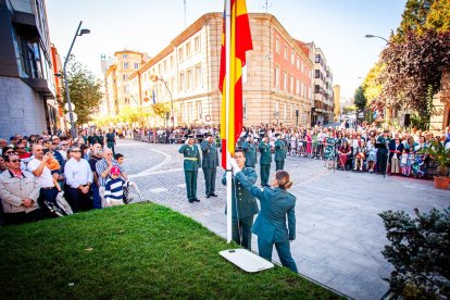 El desfile se celebró en el Día de la Hispanidad