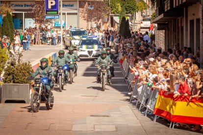 El desfile se celebró en el Día de la Hispanidad