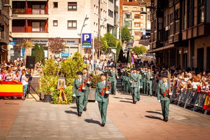 El desfile se celebró en el Día de la Hispanidad