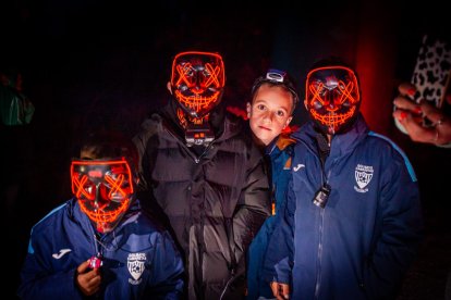 La carrera trascurrió por el Monte de las Ánimas