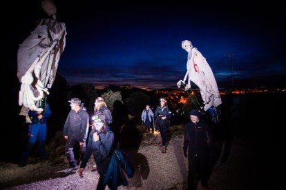 La carrera trascurrió por el Monte de las Ánimas