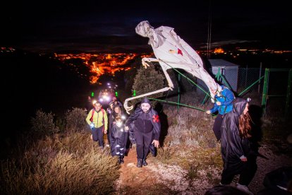 La carrera trascurrió por el Monte de las Ánimas