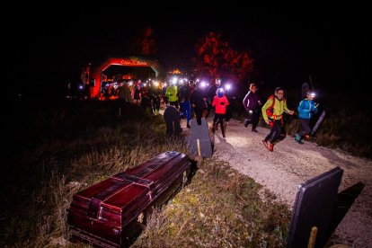La carrera trascurrió por el Monte de las Ánimas