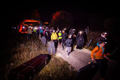 La carrera trascurrió por el Monte de las Ánimas