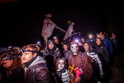 La carrera trascurrió por el Monte de las Ánimas