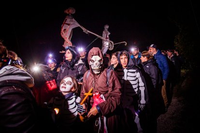 La carrera trascurrió por el Monte de las Ánimas