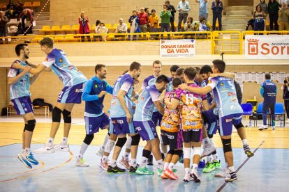 El Grupo Herce voley es oro puro en este inicio de temporada