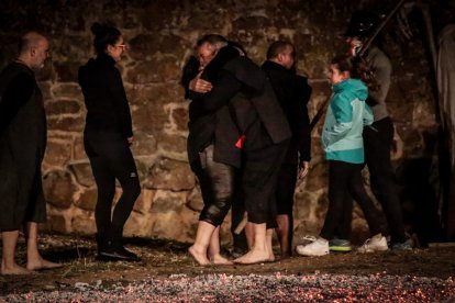 La lectura fue el último acto del Festival de las Ánimas de Soria.