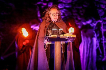 La lectura fue el último acto del Festival de las Ánimas de Soria.
